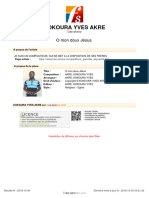 (Free Scores - Com) - Akre Kokoura Yves Mon Doux Sus 135508