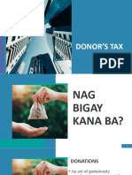 Donors Tax