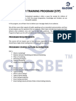 GLOSBE STP (Program Course Outline) Dec 2020