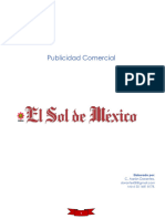 Plan de Trabajo El Sol de Mexico