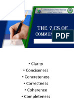 7cs of Communication