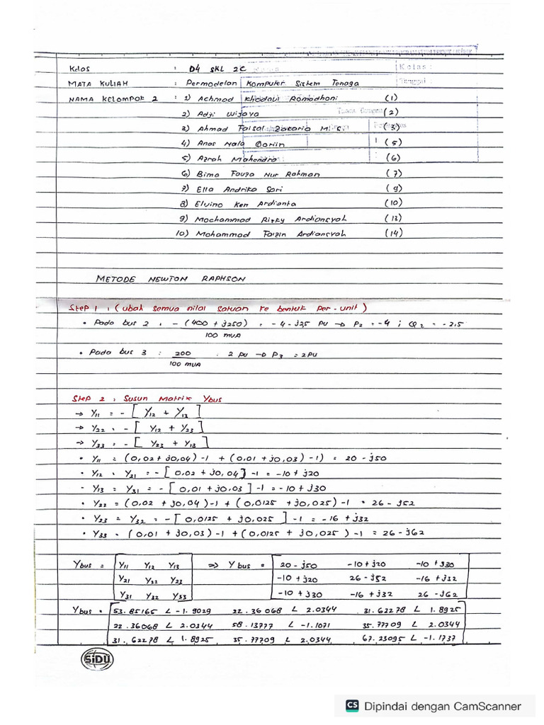 Kelompok 2 Newton Raphson Pdf