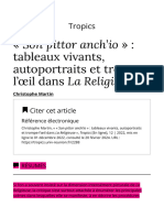 Son Pittor Anch'Io - Tableaux Vivants, Autoportraits Et Trompe-l'Œil Dans La Religieuse - Tropics