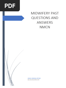 Midwifery Past Questions and Answers