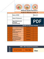 HWC (SC) NQAS Checklist 7 Mandatory Packages Copy