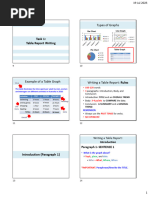 Table Report Notes