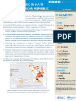 Paho Sitrep N18cholera Hispaniola05162023finalf