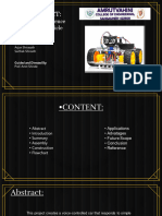 Arduino Obstacle Avoiding and Voice Control Car