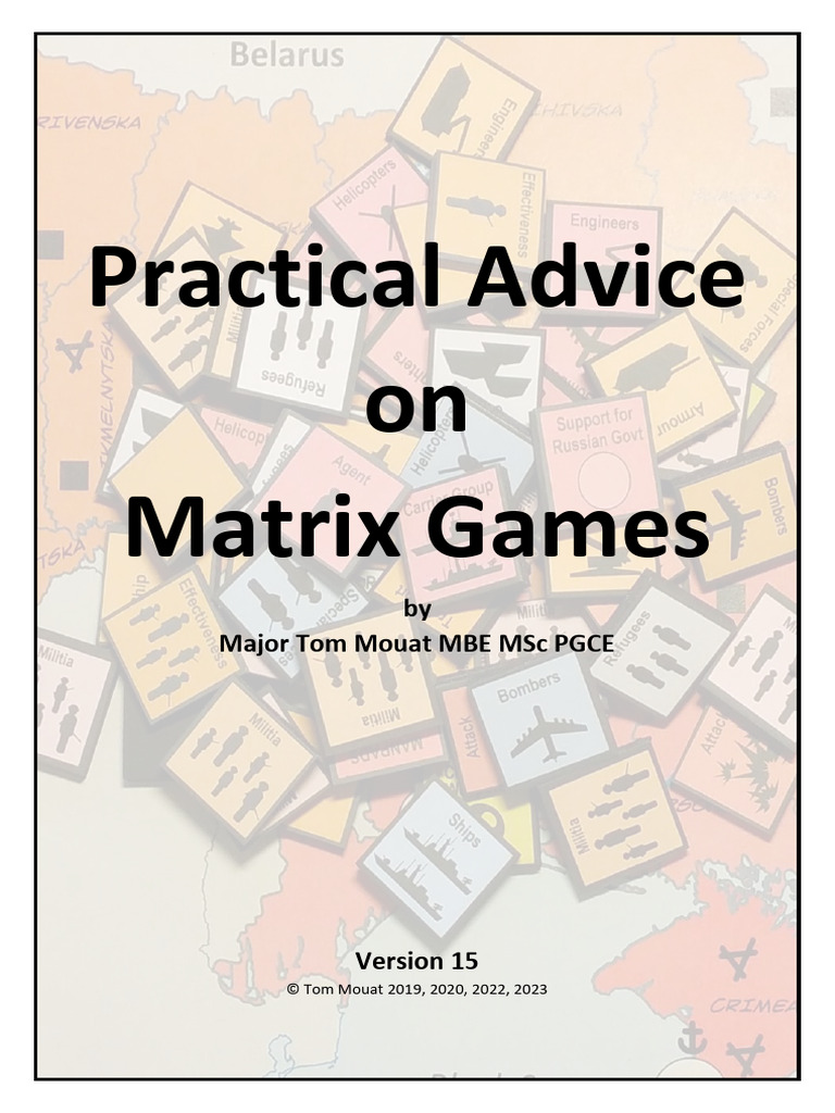 Practical Matrix Games Guide | PDF | Argument | Reason