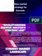 New Market Strategy For Genotek.