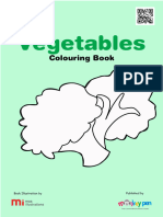 00 Vegetables Colouring Book