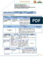 Sesión de Aprendizaje 3 U2 - 5A-B CCSS