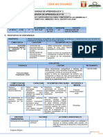 Sesión de Aprendizaje 2 U2 - 5A-B CCSS