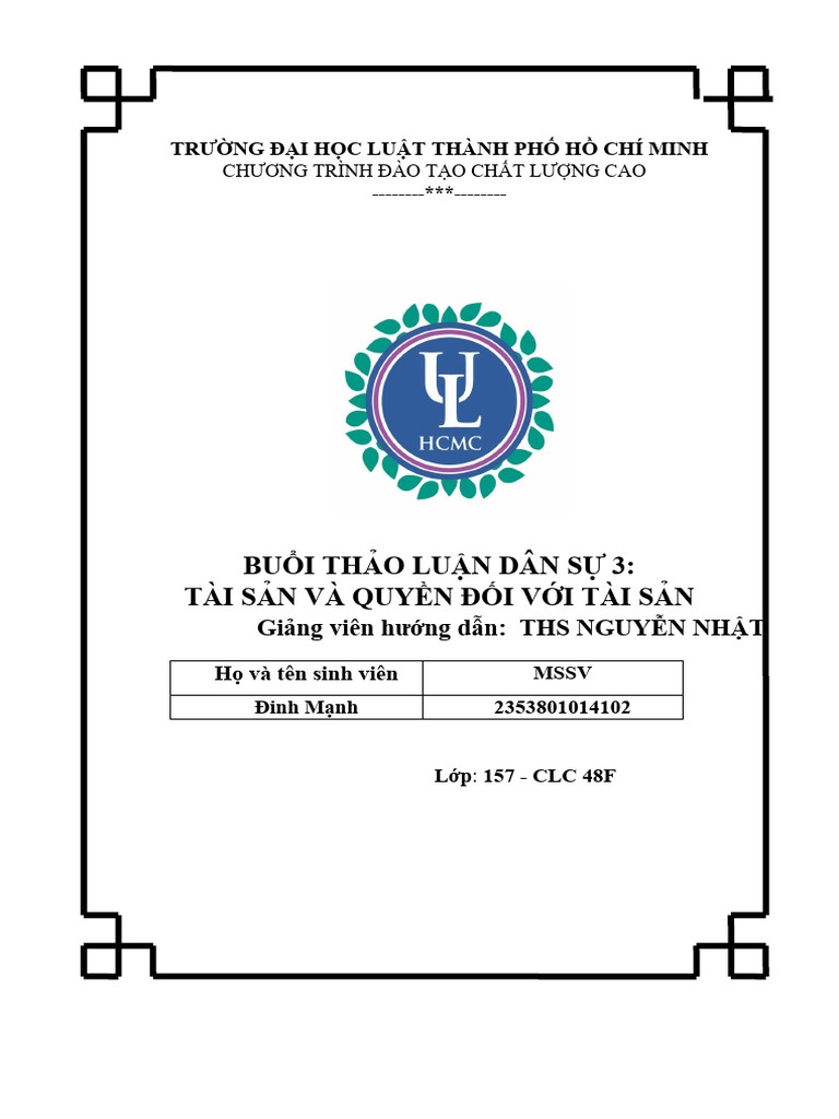 Giao Trinh Luat To Tung Dan Su Djai Hoc Luat Ha Noi