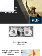 2 Os Fascismos Nos Anos de 1920 e 1930