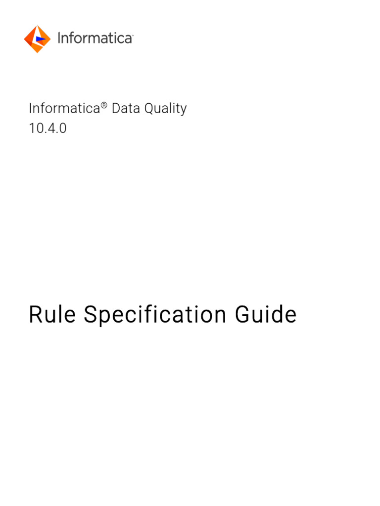 DQ 1040 RuleSpecificationGuide en | PDF | Specification (Technical ...