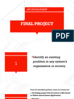 Final Project App Development