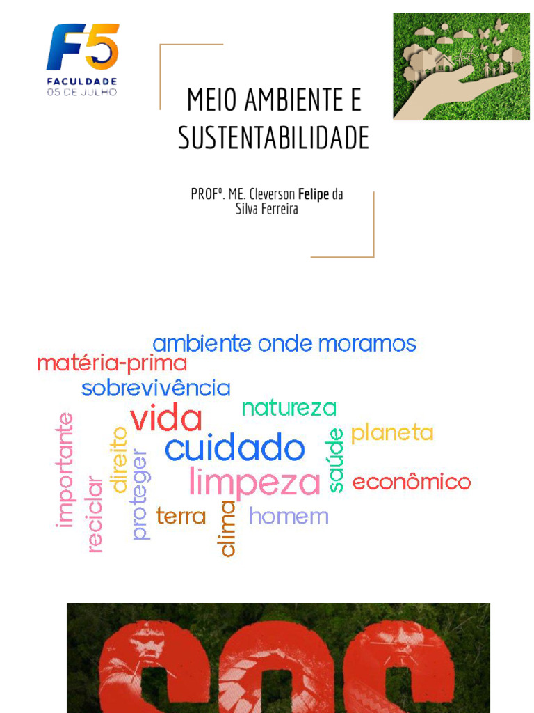 Educação Ambiental e Sustentabilidade | PDF | Sustentabilidade ...