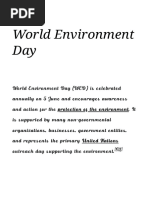 World Environment Day - Wikipedia