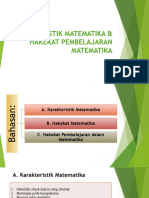 2. Karakteristik Matematika Hakekat Pembelajaran Matematika_1