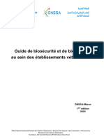 Guide de Biosecurite Biosurete Marocain VF