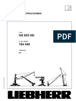 Liebherr Hs855 1 - Manual de Instrucciones