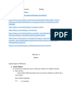 Nums Assignment Matrix