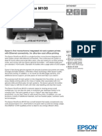 Epson-WorkForce-M100-Datasheet