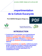 CM Cellule Eucaryote - Compartiment Cellulaire EISMV S1-S2 Mars 2021 - Mode de Compatibilité