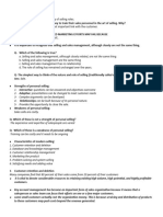 Sales Management Chapter 1 The Nature and Role of Selling