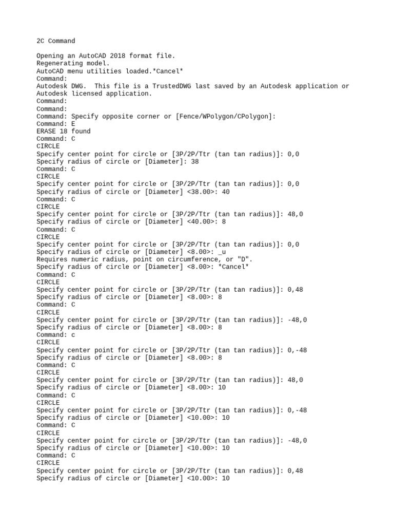 2C Command | PDF | Euclidean Plane Geometry | Pi