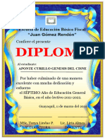 Diplomas Septimo