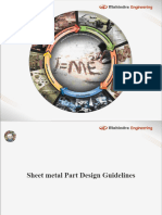 Sheet Metal Part Design Guidelines
