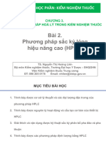 Chương 3 - Bài 2 - HPLC