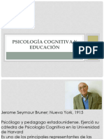 Psicología Cognitiva y Educación