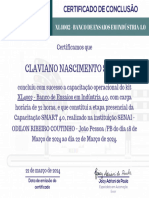 Certificado presencial XL4002 - CLAVIANO