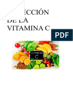 Informe Práctica Detección Vitamina C de 4º Ccafp