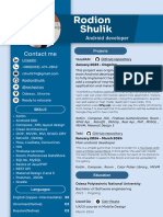 RodionShulik CV