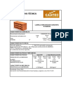 Ficha Tecnica Del Ladrillo