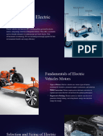 PPT On electric vehicles and their components 