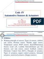 Unit 4-AEE Automotive sensors and actuators