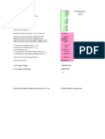 Retaining Wall-Masonry Design And Calculation Spreadsheet