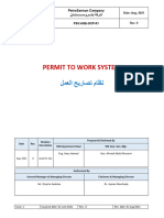 01- Permit to Work System - Rev. 0