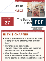 Ch27 The Basic Tools of Finance