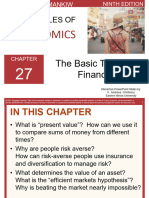 Ch27 the Basic Tools of Finance