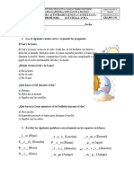 FICHA LENGUA CASTELLANA PROBLEMAS DE APRENDIZAJE