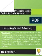 Designing & Developing Ict Content