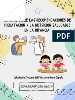 Informe de Nutrición e Hidratación