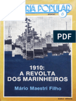1910 - A Revolta Dos Marinheiros (Revolta Da Chibata) - Mário Maestri - História Popular, 1982 - Global - Anna's Archive