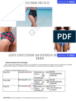 Bombacha Bikini Tiro Alto (Bikini Con Lazo)